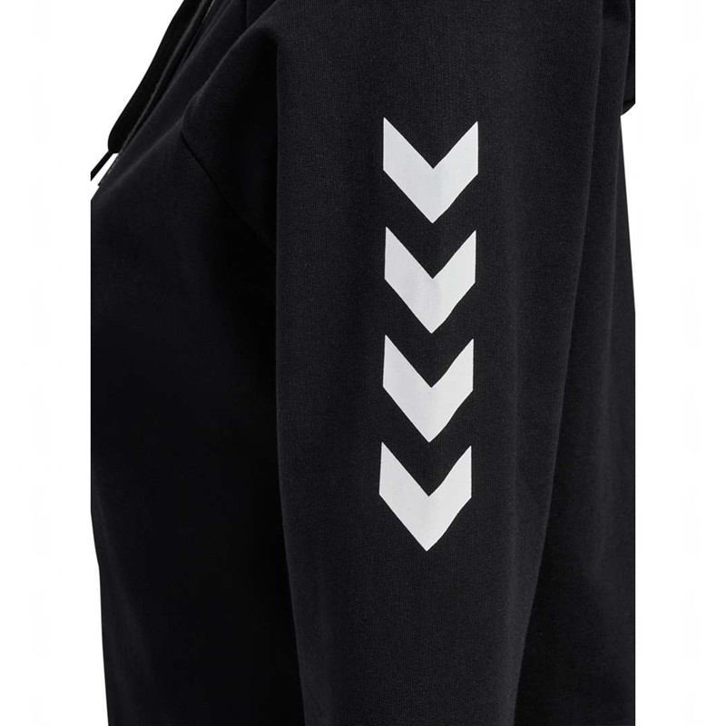 Sweat a Capuche Hummel Go Cotton Zip Femme Noir | 317828-117