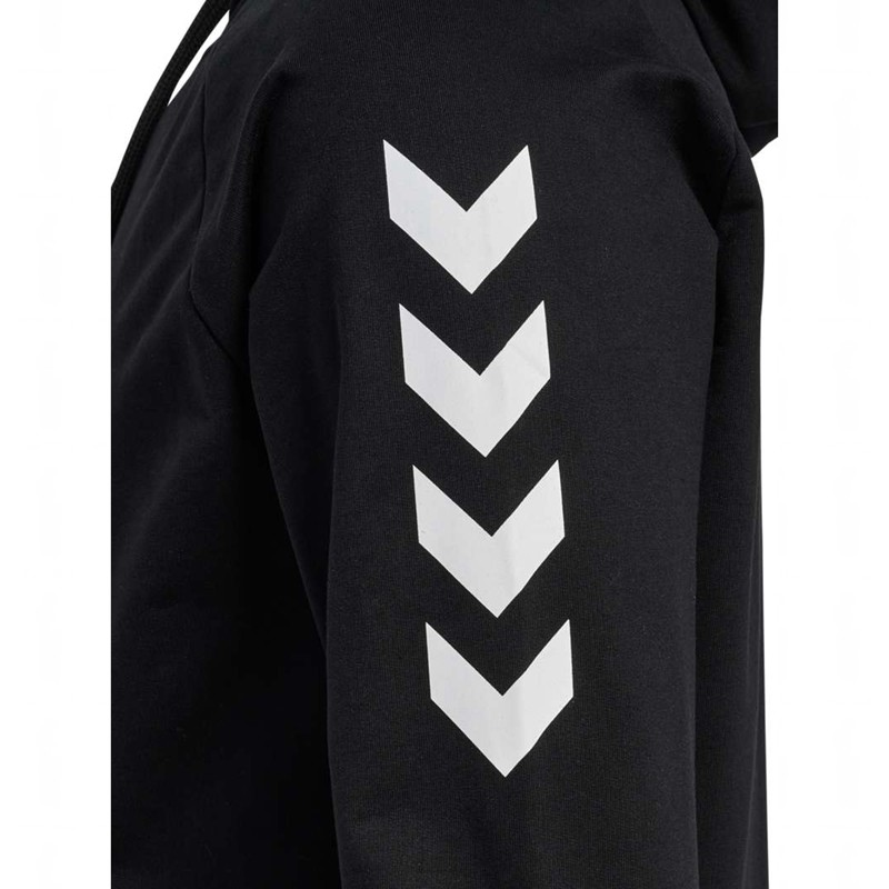 Sweat a Capuche Hummel Go Cotton Zip Homme Noir | 813803-772