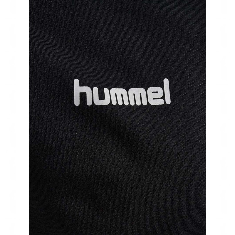 Sweat a Capuche Hummel Go Cotton Zip Homme Noir | 813803-772