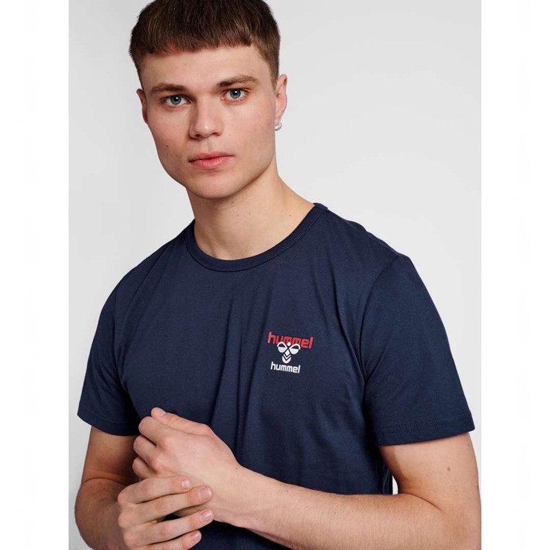 Sweat a Capuche Hummel Ic Dayton Homme Bleu Marine | 368815-943