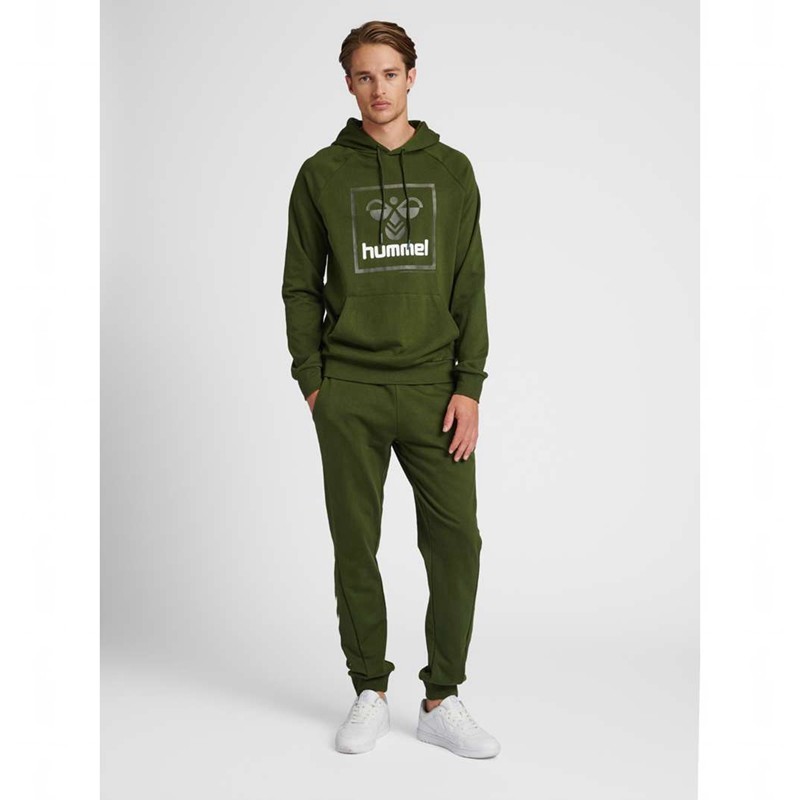 Sweat a Capuche Hummel Isam 2.0 Homme Vert | 492890-592