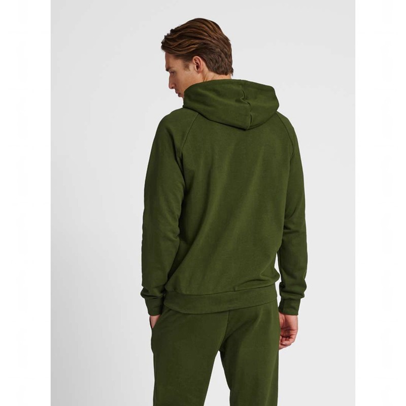 Sweat a Capuche Hummel Isam 2.0 Homme Vert | 492890-592