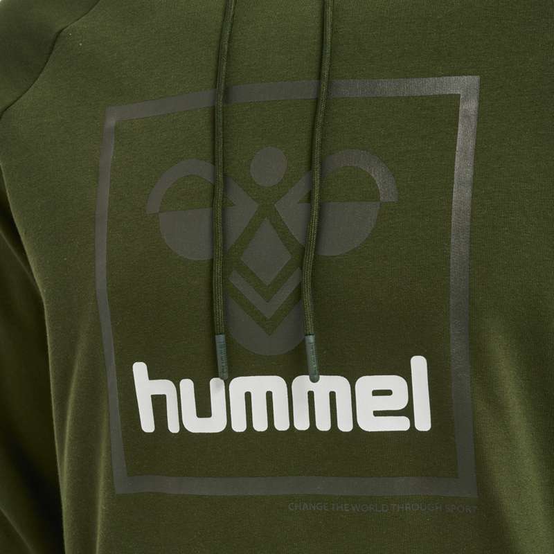 Sweat a Capuche Hummel Isam 2.0 Homme Vert | 492890-592