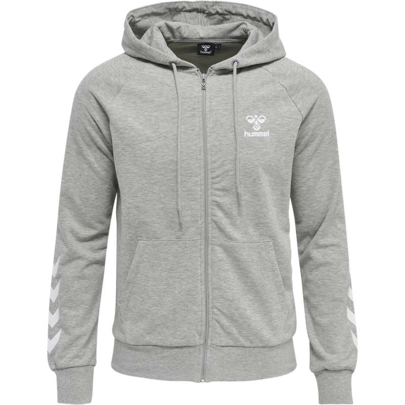 Sweat a Capuche Hummel Isam 2.0 Zip Homme Grise | 702159-691