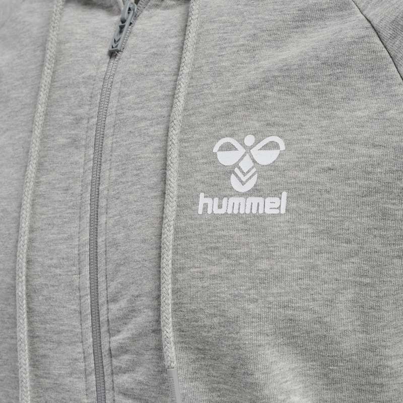 Sweat a Capuche Hummel Isam 2.0 Zip Homme Grise | 702159-691