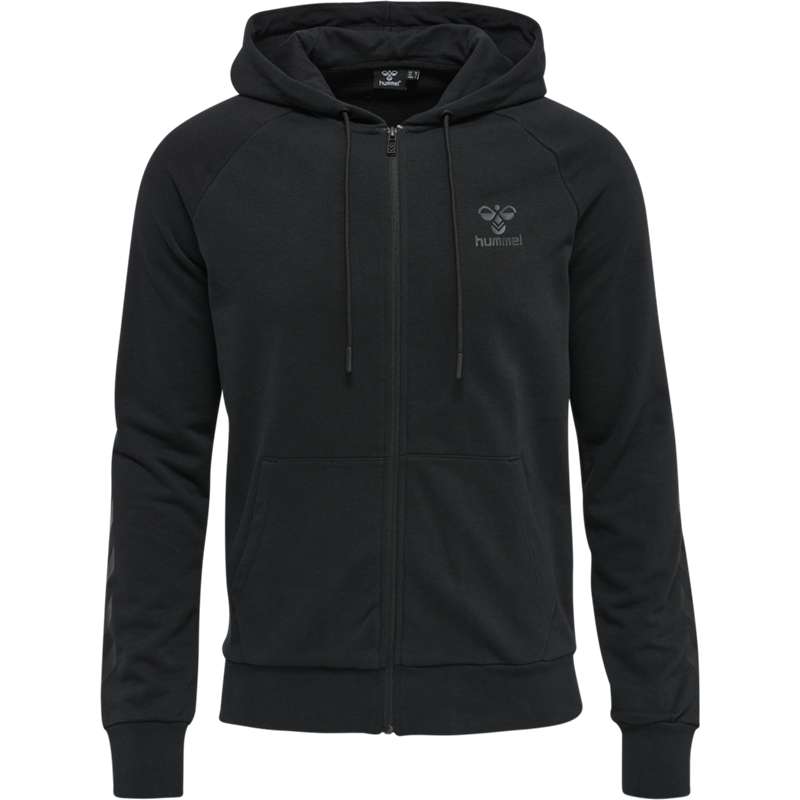 Sweat a Capuche Hummel Isam 2.0 Zip Homme Noir | 653285-536