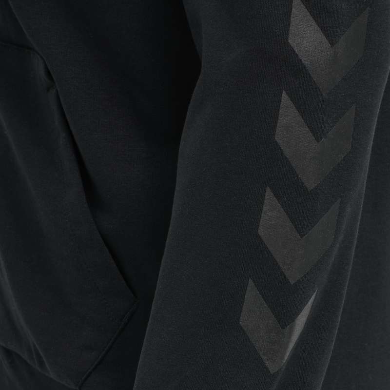 Sweat a Capuche Hummel Isam Zip Homme Noir | 459803-115