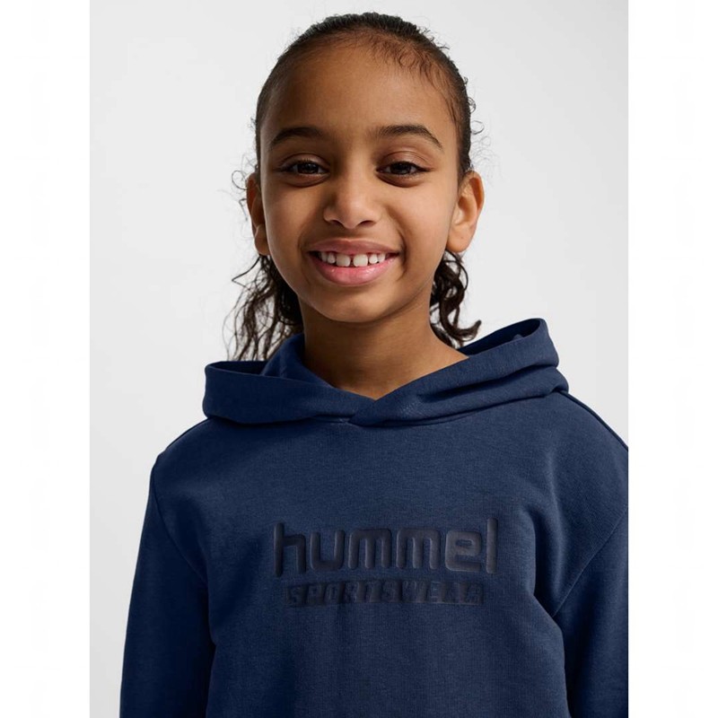 Sweat a Capuche Hummel Jr Base Enfant Bleu Marine | 148209-144