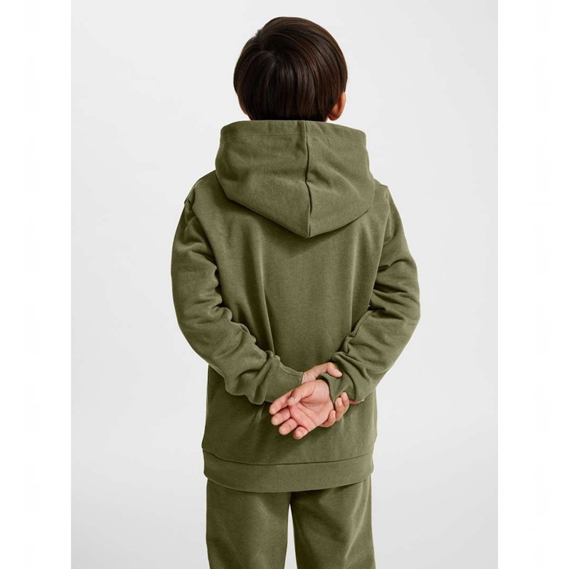 Sweat a Capuche Hummel Jr Base Enfant Vert | 266733-499