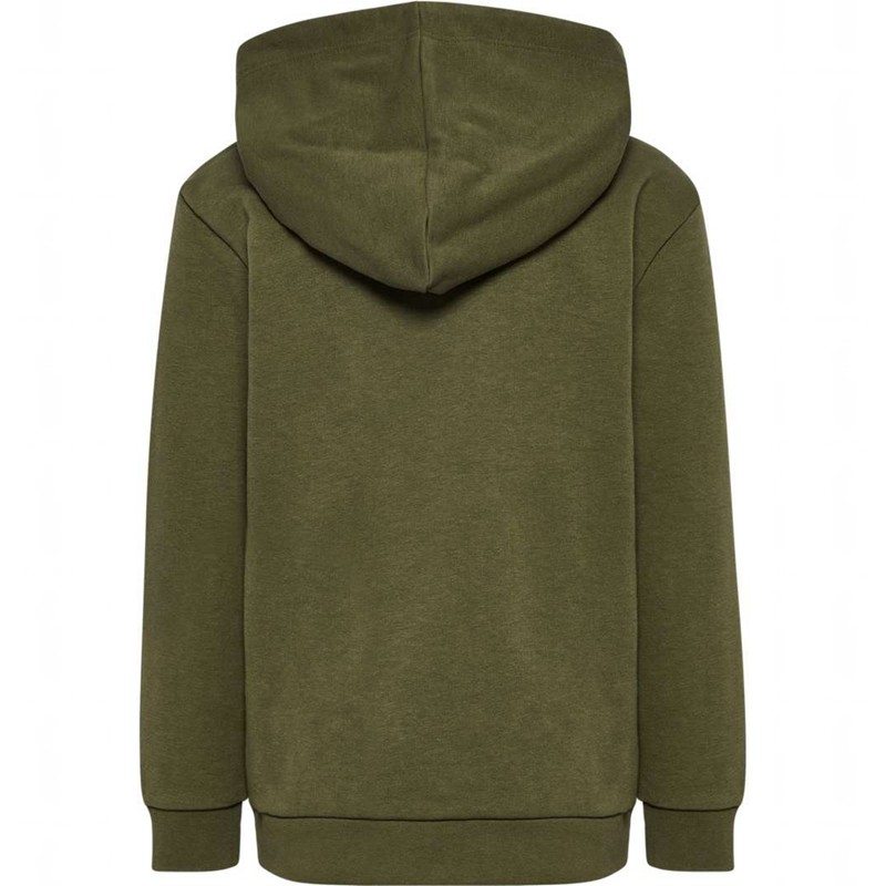 Sweat a Capuche Hummel Jr Base Enfant Vert | 266733-499