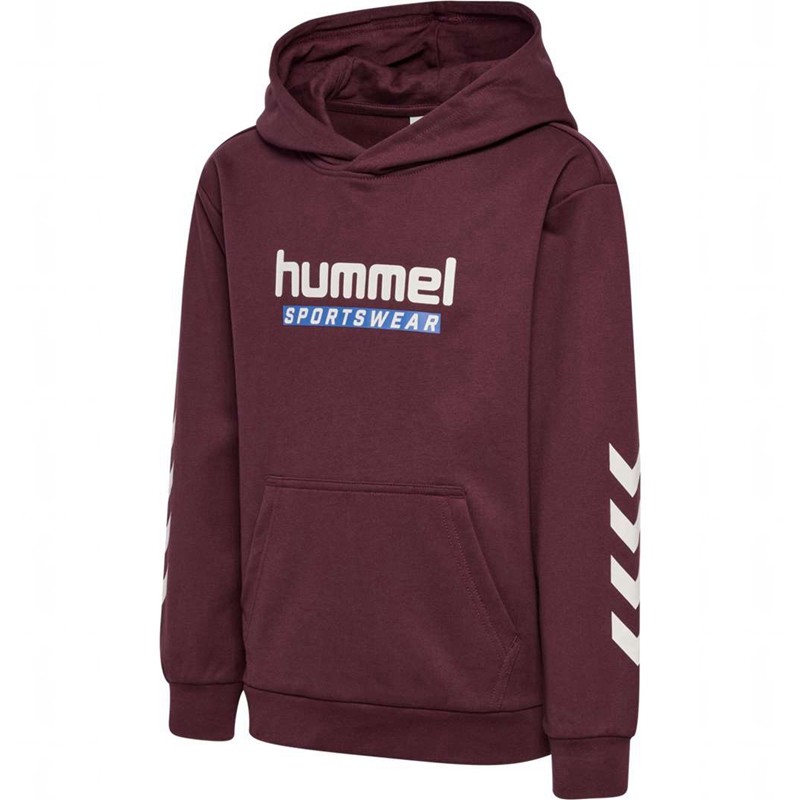 Sweat a Capuche Hummel Jr Logo Enfant Bordeaux | 759227-359