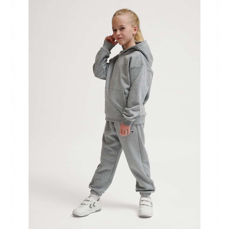 Sweat a Capuche Hummel Jr Loose Bee Enfant Grise | 366557-303