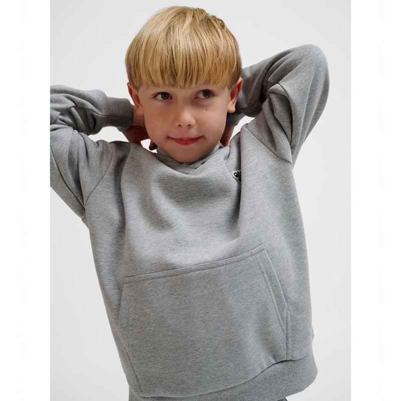 Sweat a Capuche Hummel Jr Loose Bee Enfant Grise | 366557-303
