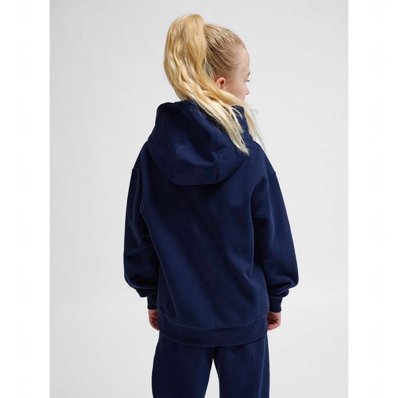 Sweat a Capuche Hummel Jr Loose Bee Enfant Bleu Marine | 588817-897