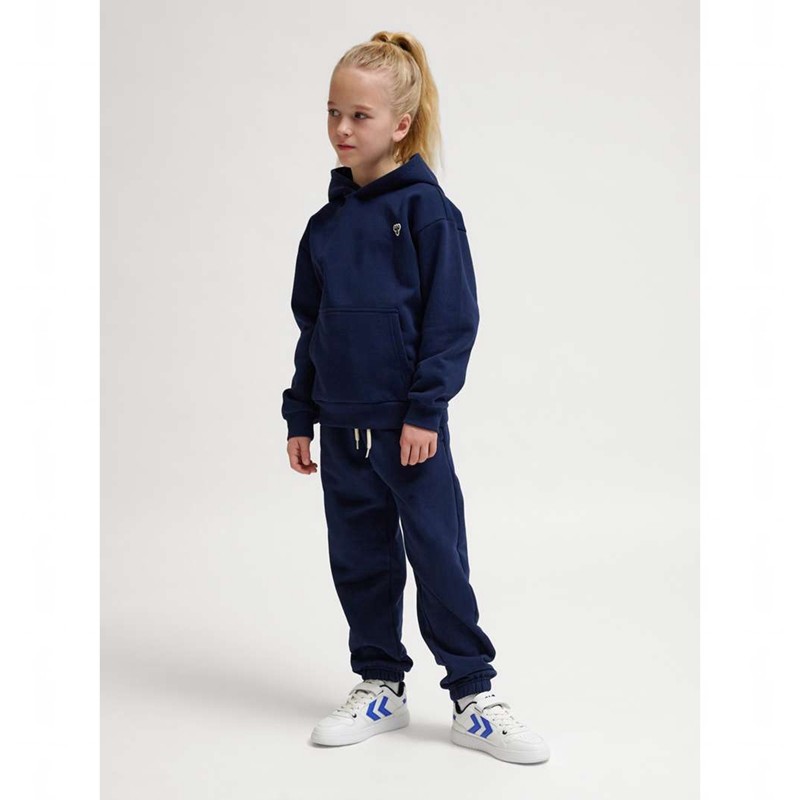 Sweat a Capuche Hummel Jr Loose Bee Enfant Bleu Marine | 588817-897