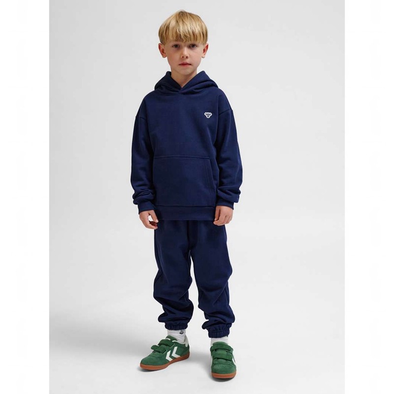 Sweat a Capuche Hummel Jr Loose Bee Enfant Bleu Marine | 588817-897