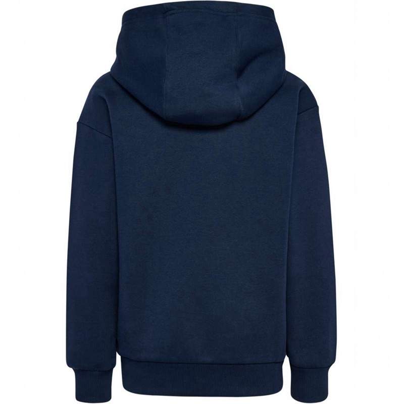 Sweat a Capuche Hummel Jr Loose Bee Enfant Bleu Marine | 588817-897