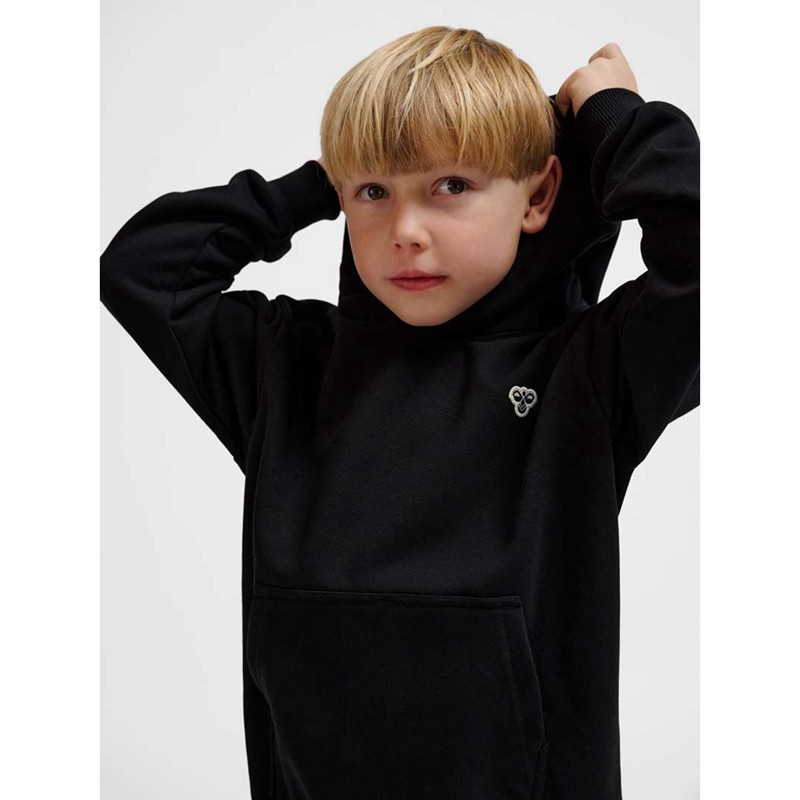 Sweat a Capuche Hummel Jr Loose Bee Enfant Noir | 200437-445
