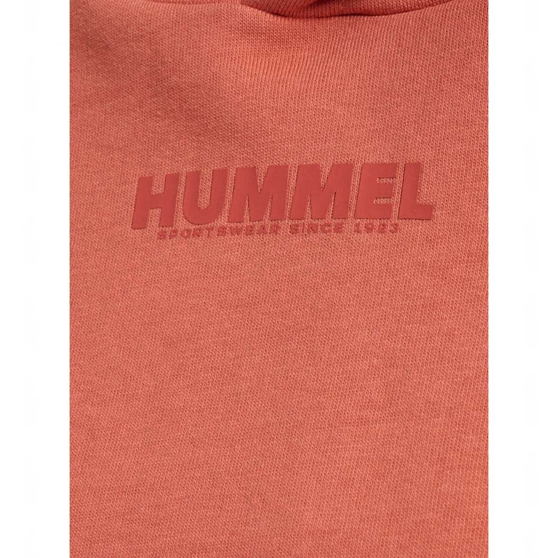 Sweat a Capuche Hummel Legacy Cropped Femme Abricot | 441114-379