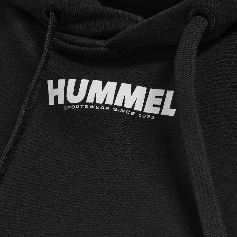 Sweat a Capuche Hummel Legacy Cropped Femme Noir | 962158-716