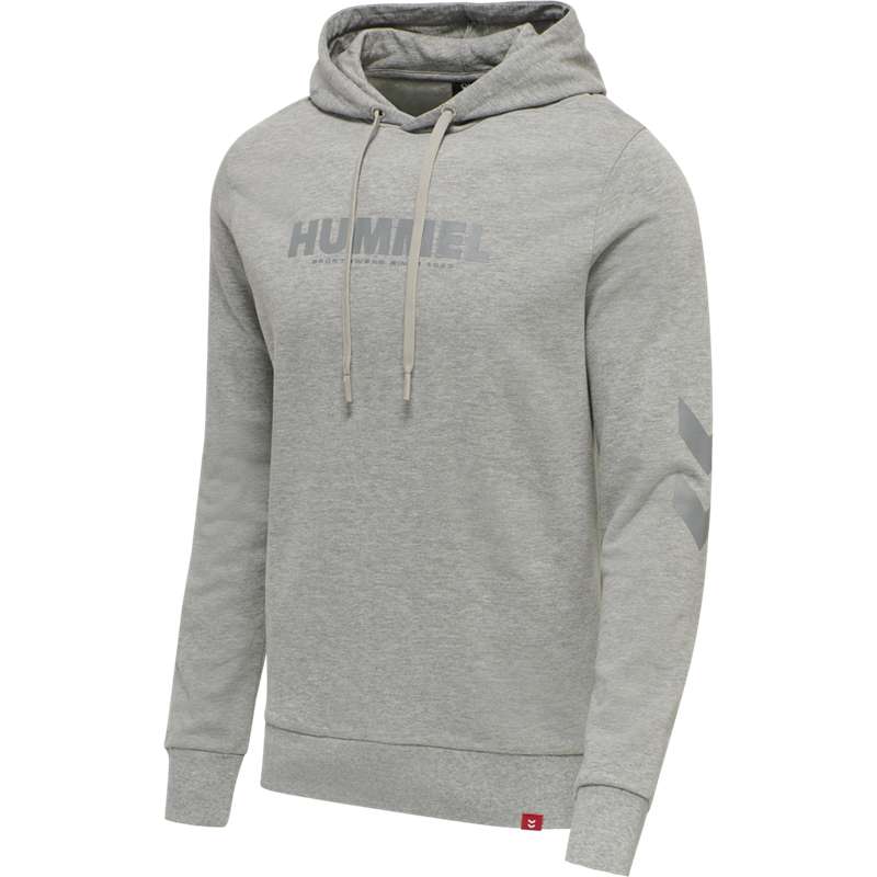 Sweat a Capuche Hummel Legacy Logo Plus Homme Grise | 156301-045