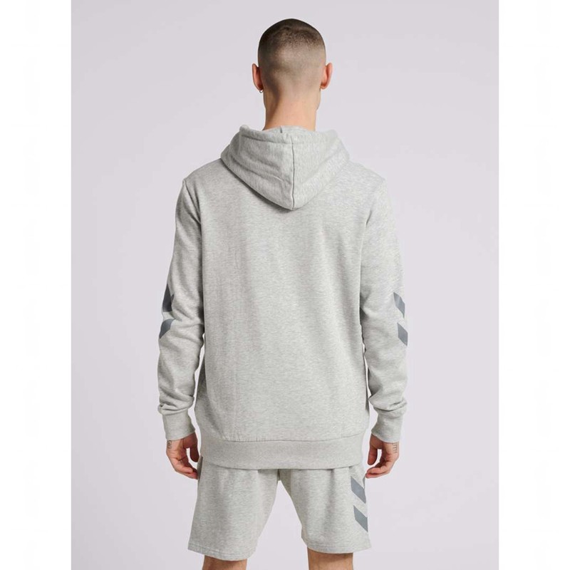 Sweat a Capuche Hummel Legacy Zip Femme Grise | 281416-761