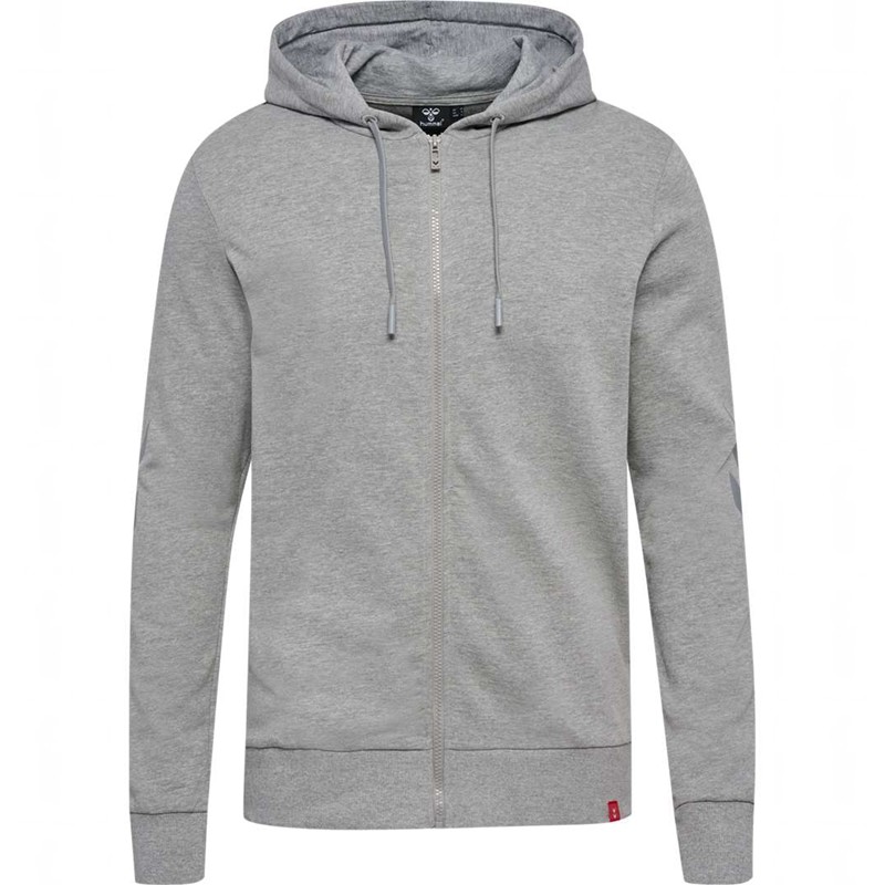 Sweat a Capuche Hummel Legacy Zip Femme Grise | 281416-761