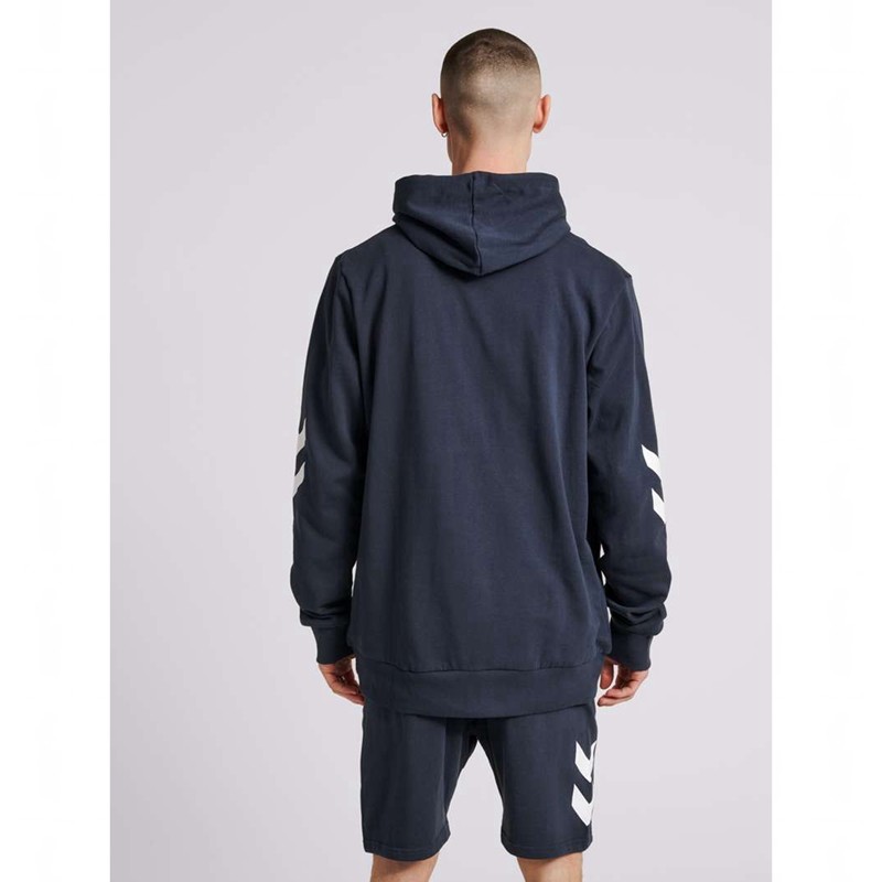 Sweat a Capuche Hummel Legacy Zip Homme Bleu Marine | 579312-582