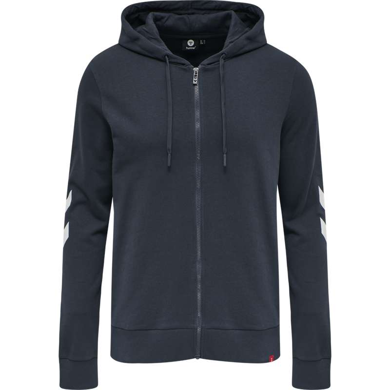 Sweat a Capuche Hummel Legacy Zip Homme Bleu Marine | 579312-582