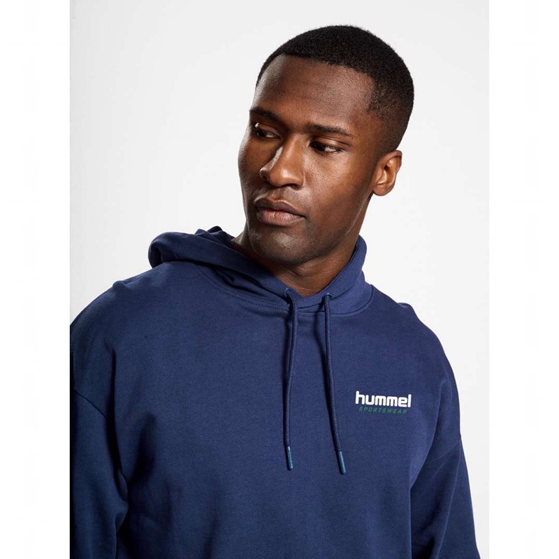 Sweat a Capuche Hummel Lgc Nate Homme Bleu Marine | 255833-766