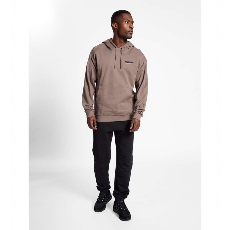 Sweat a Capuche Hummel Lgc Nate Homme Marron | 045774-490