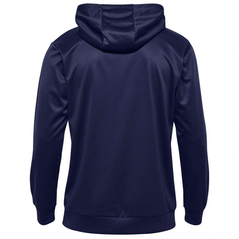 Sweat a Capuche Hummel Logo Homme Bleu Marine | 871564-079