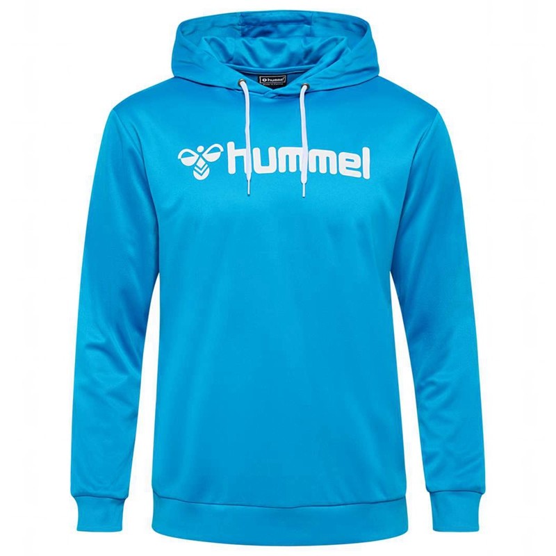 Sweat a Capuche Hummel Logo Homme Bleu | 307954-841