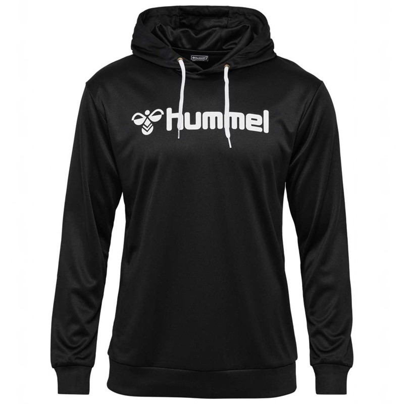 Sweat a Capuche Hummel Logo Homme Noir | 335251-622