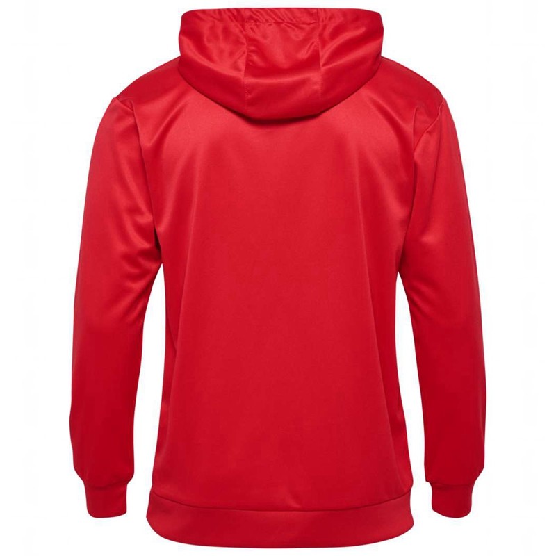 Sweat a Capuche Hummel Logo Homme Rouge | 714928-565