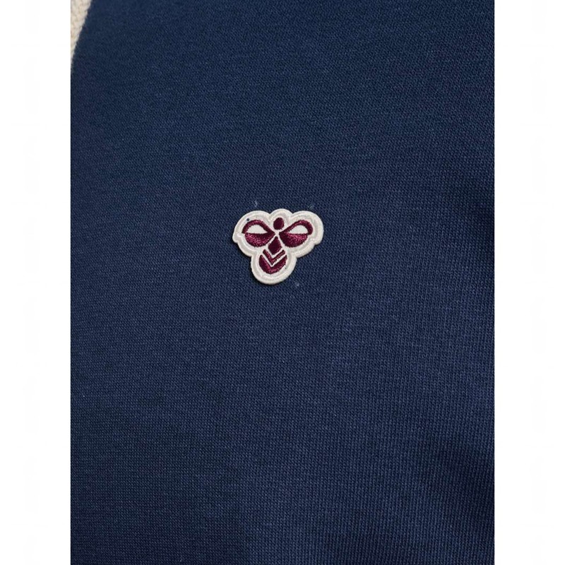 Sweat a Capuche Hummel Loose Bee Femme Bleu Marine | 285238-351