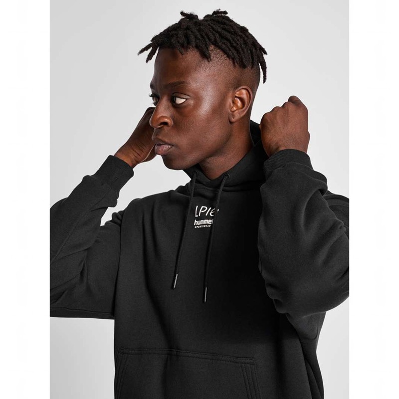 Sweat a Capuche Hummel Lp10 Boxy Sweat Homme Noir | 344676-963