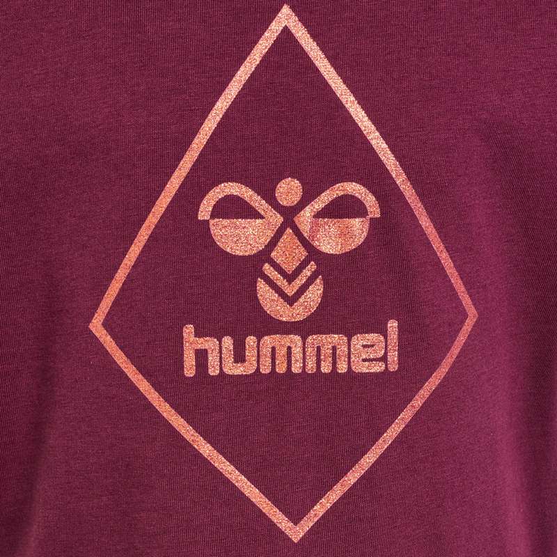 Sweat a Capuche Hummel Luna S/S Enfant Bordeaux | 806845-053