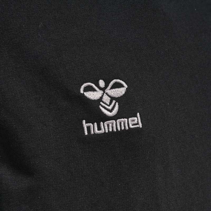 Sweat a Capuche Hummel Move Grid Cotton Enfant Noir | 767941-392