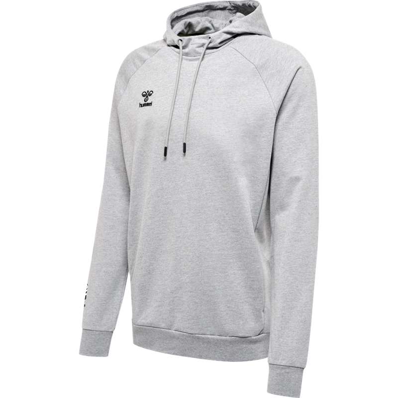 Sweat a Capuche Hummel Move Grid Cotton Homme Grise | 015064-480