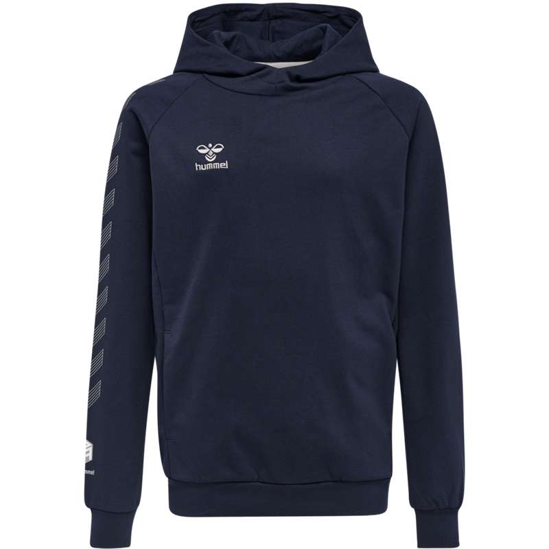 Sweat a Capuche Hummel Move Grid Cotton Enfant Bleu Marine | 045729-163