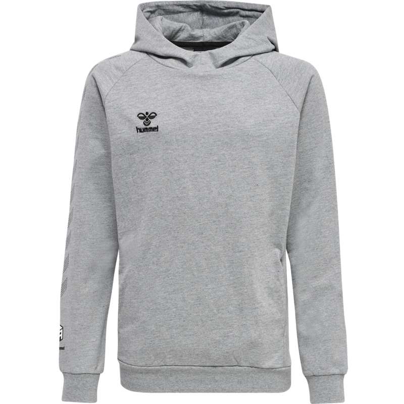 Sweat a Capuche Hummel Move Grid Cotton Enfant Grise | 252380-862