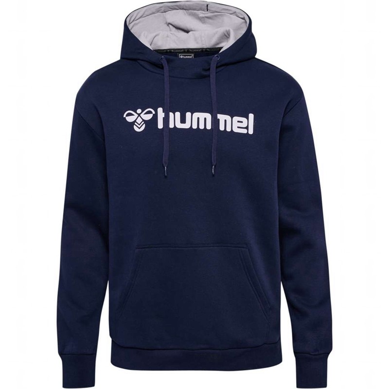 Sweat a Capuche Hummel Mover Cotton Homme Bleu Marine | 062111-198