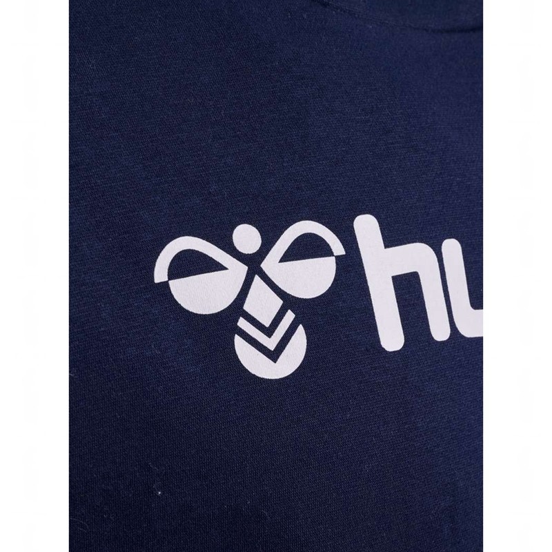 Sweat a Capuche Hummel Mover Cotton Homme Bleu Marine | 062111-198