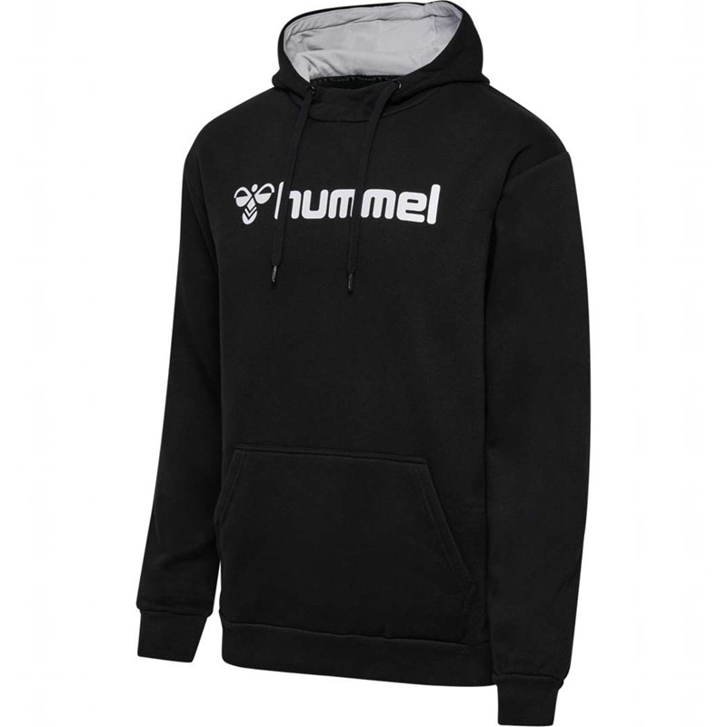 Sweat a Capuche Hummel Mover Cotton Homme Noir | 991701-954