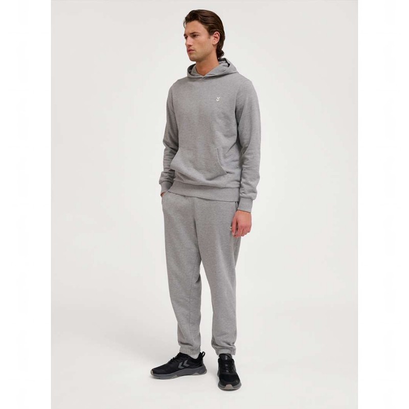 Sweat a Capuche Hummel Pulse Sweat Homme Grise | 408884-071