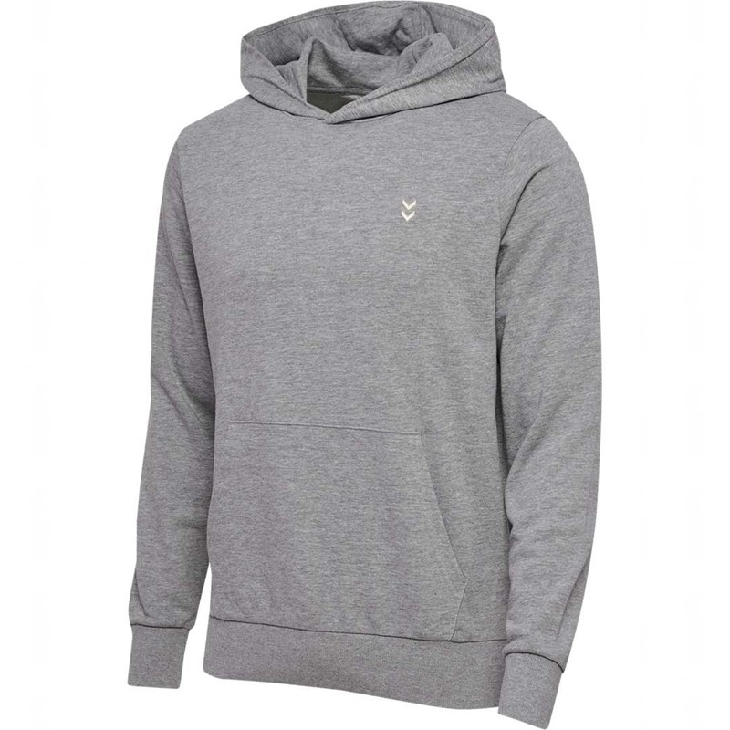 Sweat a Capuche Hummel Pulse Sweat Homme Grise | 408884-071