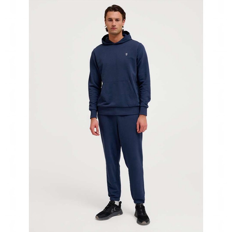 Sweat a Capuche Hummel Pulse Sweat Homme Bleu Marine | 410809-054