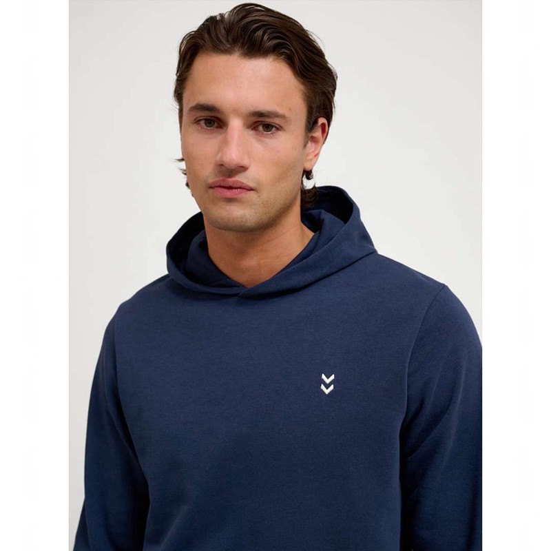 Sweat a Capuche Hummel Pulse Sweat Homme Bleu Marine | 410809-054