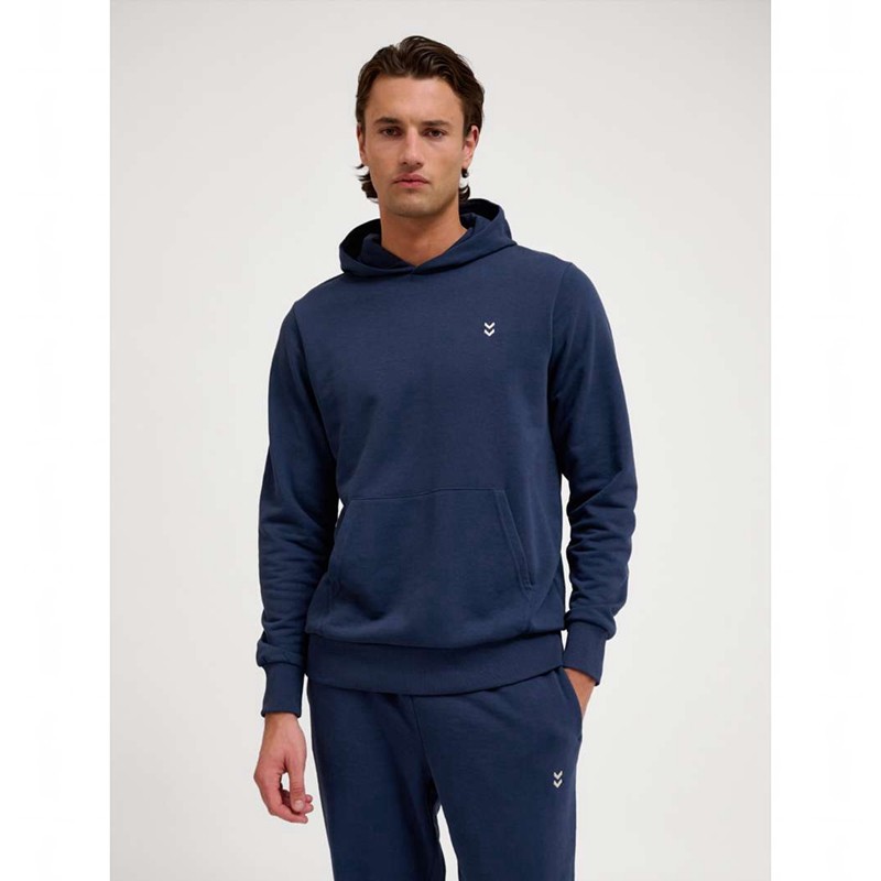 Sweat a Capuche Hummel Pulse Sweat Homme Bleu Marine | 410809-054